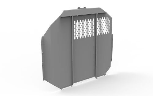 KargoMaster 406TLF-P Gray Steel Bulkhead Divider