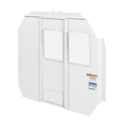 Weather Guard (Werner) 96301-3-01 Swing Door White Steel Bulkhead Divider