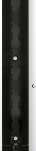 Tow Rax Spde Tie Down Track End Cap