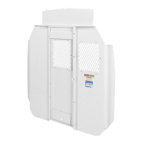 Weather Guard (Werner) 96322-3-01D Swing Door White Steel Bulkhead Divider