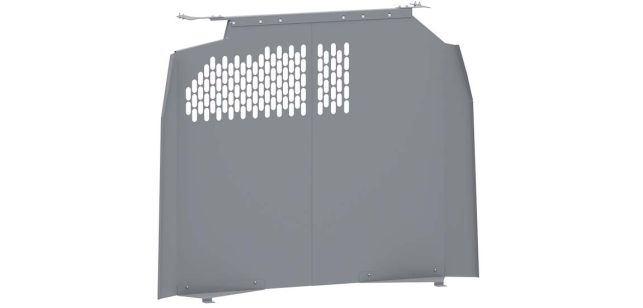 KargoMaster 406GMF-P Gray Steel Bulkhead Divider