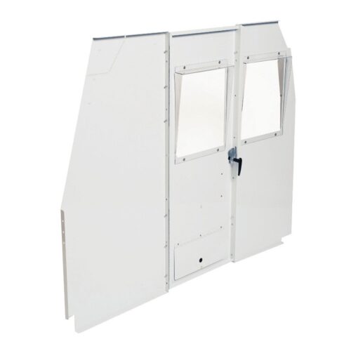 Weather Guard (Werner) 96101-3-01 Swing Door White Steel Bulkhead Divider