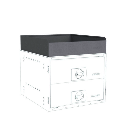 Rolacase Rcc/Tt/40 Van Storage System Cabinet Top Tray