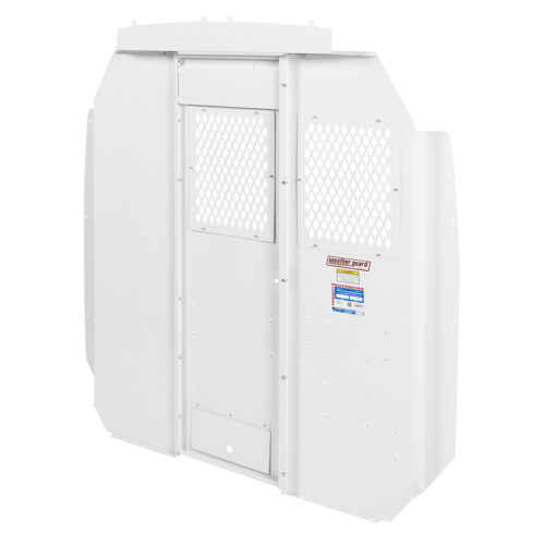 Weather Guard (Werner) 96312-3-01D Swing Door White Steel Bulkhead Divider