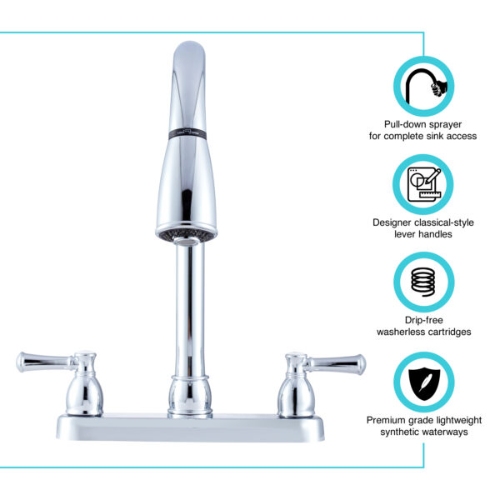 Dura Faucet Df-Pk350l-Cp Faucet - Image 5