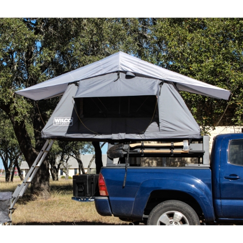 WILCO Off-Road ADVXP1-G Vehicle Rooftop Fabric Tent Sleeps 2 Adults