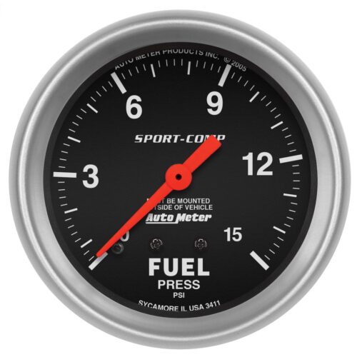 Autometer 3411 Gauge Fuel Pressure