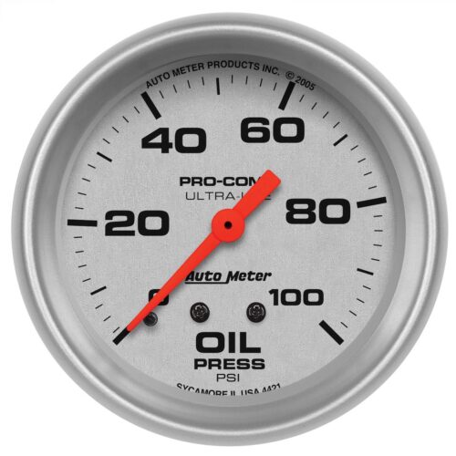 Autometer 4421 Gauge Oil Pressure