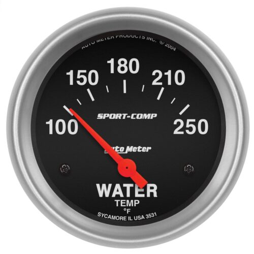 Autometer 3531 Gauge Water Temperature