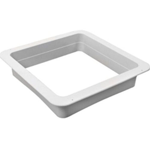 Hengs | RV Roof Vent Trim Ring/Garnish | 90090B | 1-1/8" Vertical Leg | White