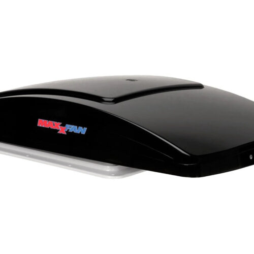 MaxxAir | MaxxFan Deluxe - 10 Speed | 00-06200K | Intake / Exhaust | Manual Lift | Smoke