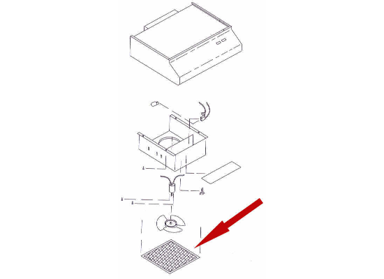 Ventline | Range Vent Hood Grease Filters | BCC0246-00 | 8" x 8" | Aluminum - Image 6