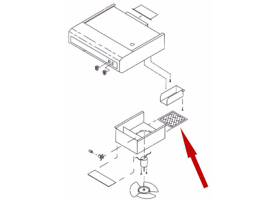 Ventline | Range Vent Hood Grease Filters | BCC0246-00 | 8" x 8" | Aluminum - Image 5
