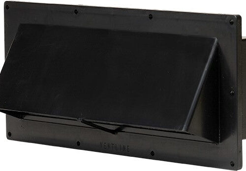 Ventline | Range Wall Exhaust Vent | BV2111-55 | Locking | Black