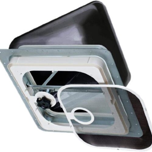 Ventline | Complete Non-Powered Roof Vent | V2092-503-00 | 14" x 14" | Smoke