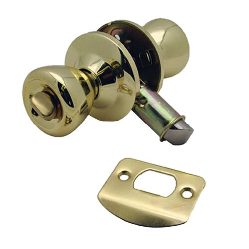 AP Products | Privacy Door Knob Lock Set | 013-202 | Brass