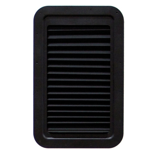 AP Products | Entry Door Window Thin Shade Complete | 015-201512 | Black