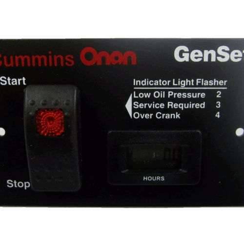 Cummins Onan | Control Panel  | 028-00022 | Digital Hour Meter | Switch