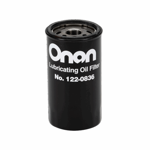 Cummins Onan | Generator Oil Filter | 122-0836 | Oil, Gas, and Vapor