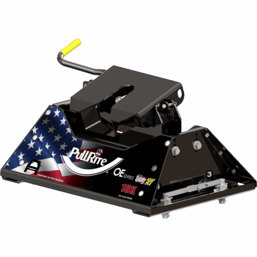 PullRite | 18K Super 5th Wheel Hitch | OE Puck Series | 1300 | Long Bed Trucks | Ford