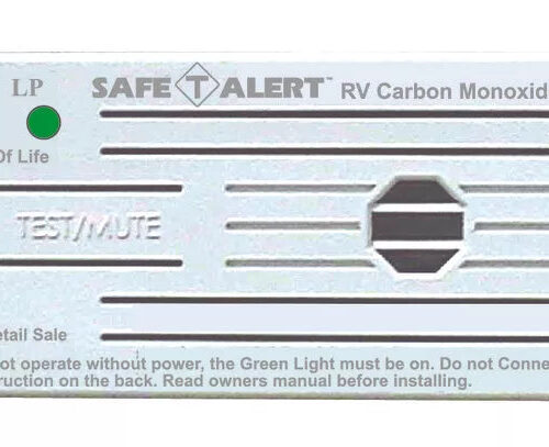 MTI Industries | Dual LP/CO Alarm | Surface Mount | 35-741-WT | White