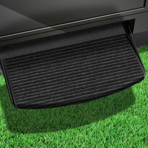 Prestofit | Ruggids Universal Entry Step Rug | Charcoal Black | -536873 | 22"
