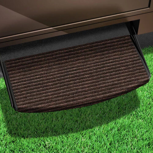 Prestofit | Ruggids Universal Entry Step Rug | Coffee Brown | -536508 | 22"