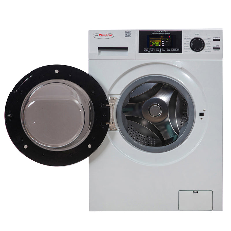 Pinnacle | Super Combo Washer-Dryer L | 22-4600LW | 15lb Capacity | White - Image 4