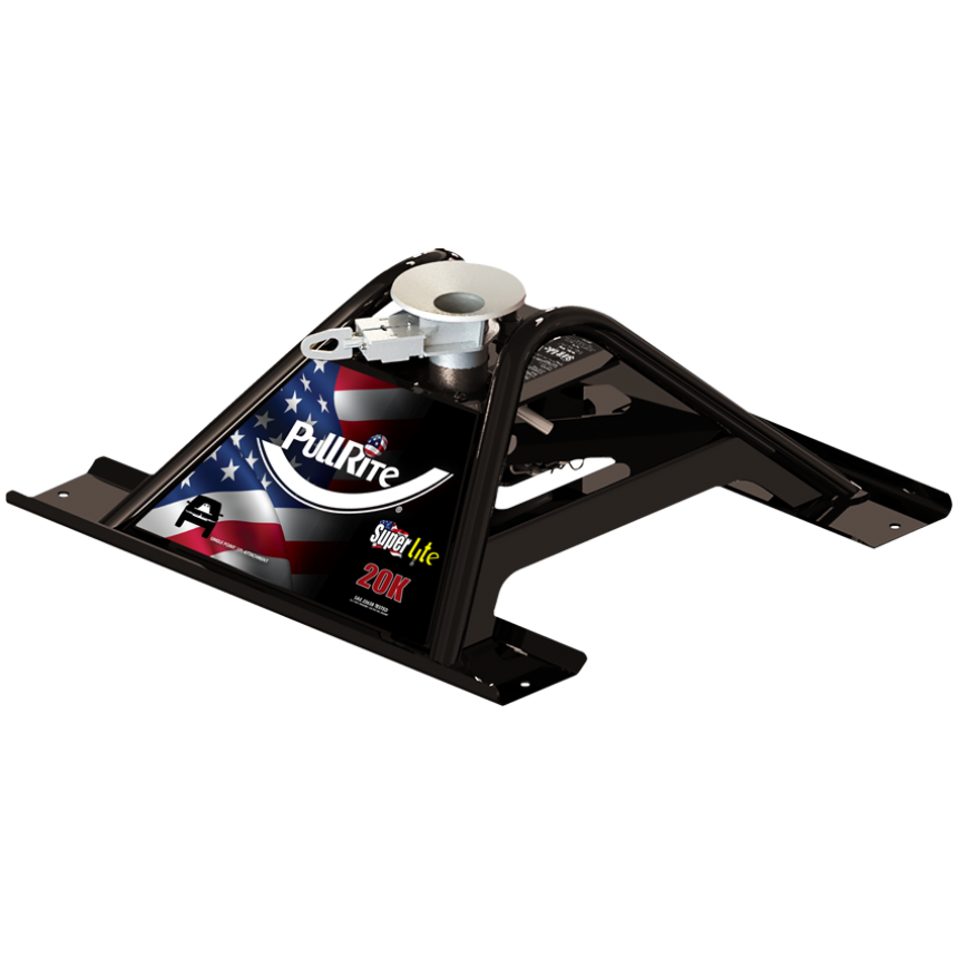PullRite | SuperLite Single Point (1P) Attachment Fifth Wheel Hitch | 2600 - Image 2