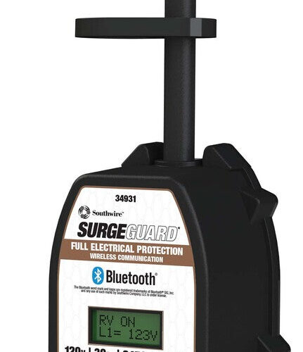 Southwire | 30 Amp Surge Protector | 34931 | Bluetooth | Compatible with Wireless LCD Display
