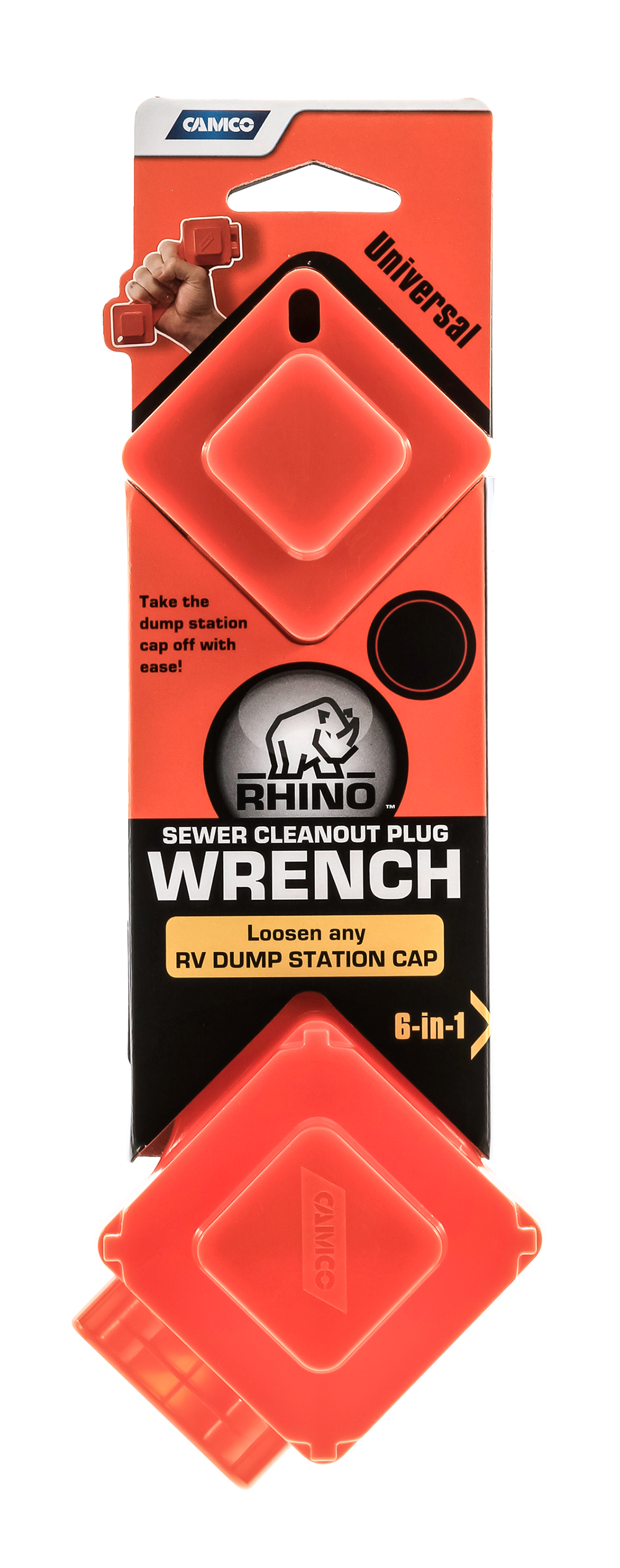 Camco | RhinoFLEX 6-in-1 Sewer Wrench | 39755 - Image 6