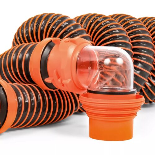 Camco | RhinoEXTREME Exoskeleton RV Sewer Hose Kit | 39861 | 15'