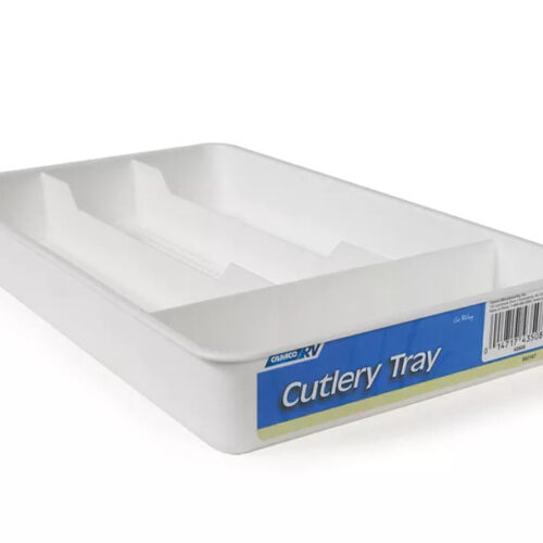 Camco | RV Cutlery Tray | 43508 | White