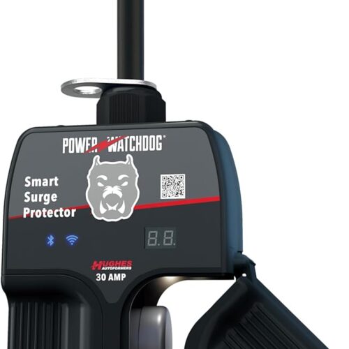 Hughes | Gen II – 30 Amp WiFi Surge Protector | PWD30W | 30 Amp | Bluetooth | Portable
