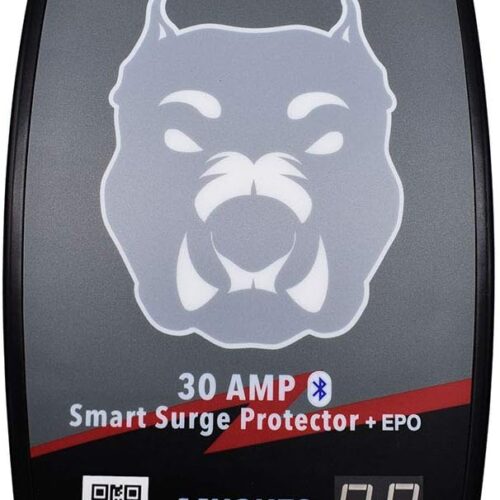 Hughes Auto | 30 Amp Bluetooth Surge Protector | PWD30-EPO-H | With Auto Shutoff | Hardwired