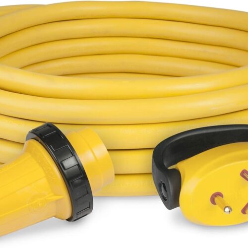 Marinco | Right Angle Cordset | 30RPCRV | 30 Amp | 125V | 30' Cord Length