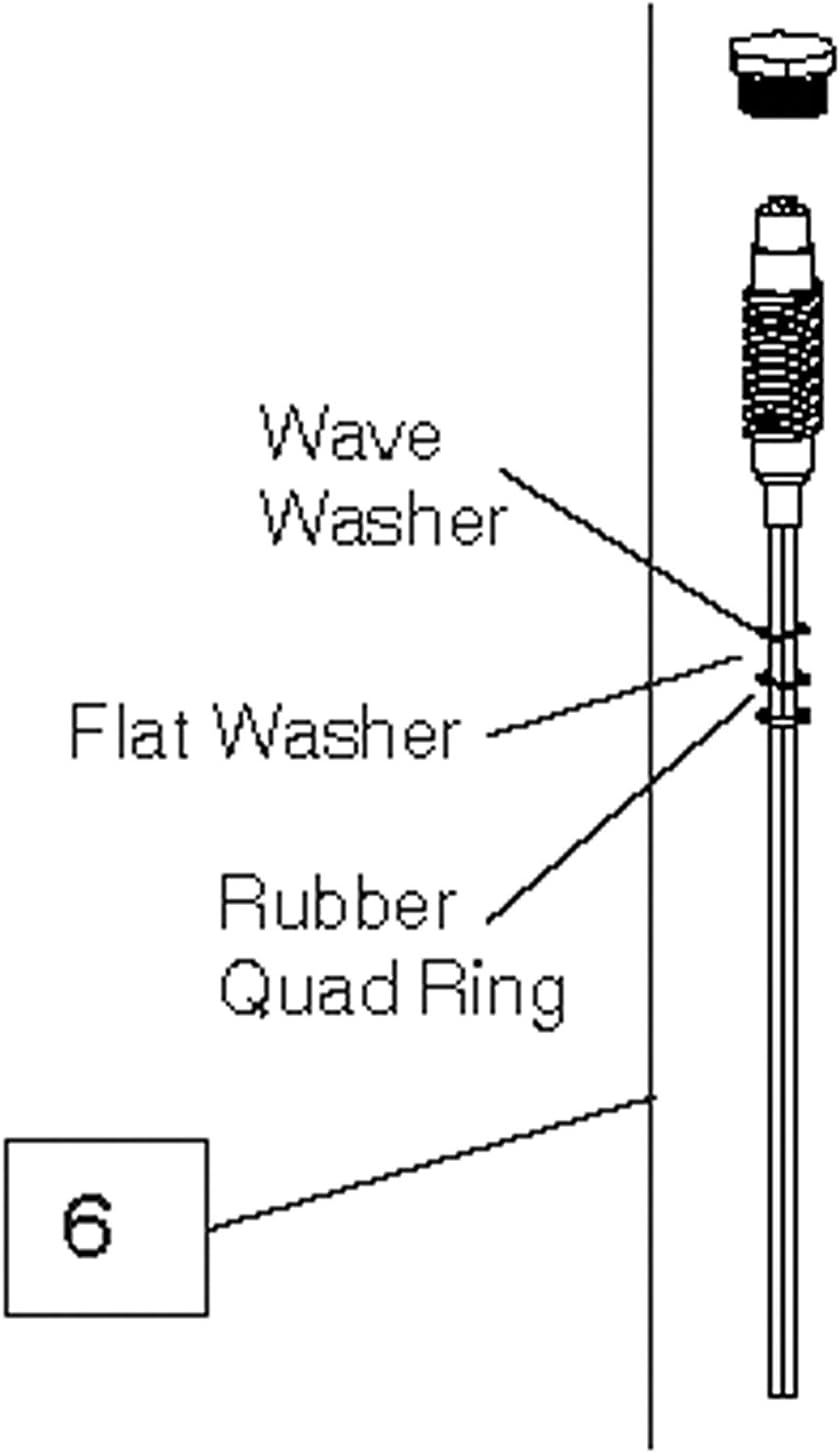 Winegard | Sensar Antenna Replacement Worm Elevation Shaft | RP-4000 - Image 3