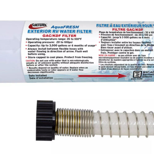 Valterra | AquaFresh Exterior Water Filter Kit | A01-1131VP