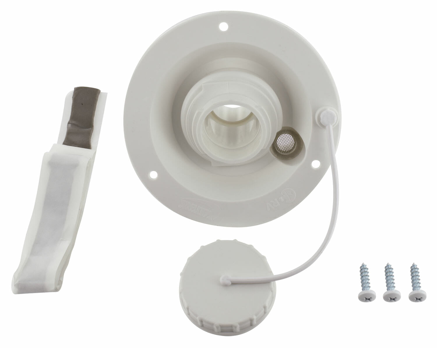 Valterra | Gravity Fill for RV Fresh Water Inlet | A01-2003VP | White - Image 4