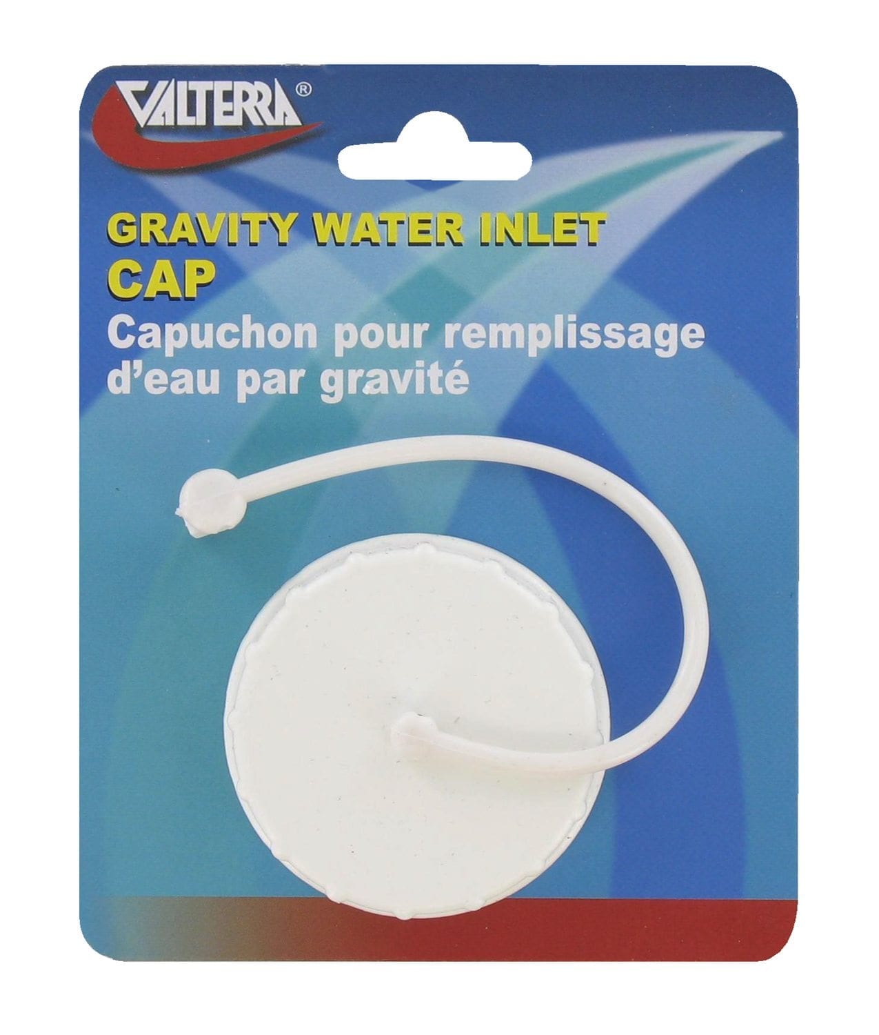 Valterra | Gravity Fill Replacement Cap for RV Fresh Water Inlet | A0120SVP | White - Image 2