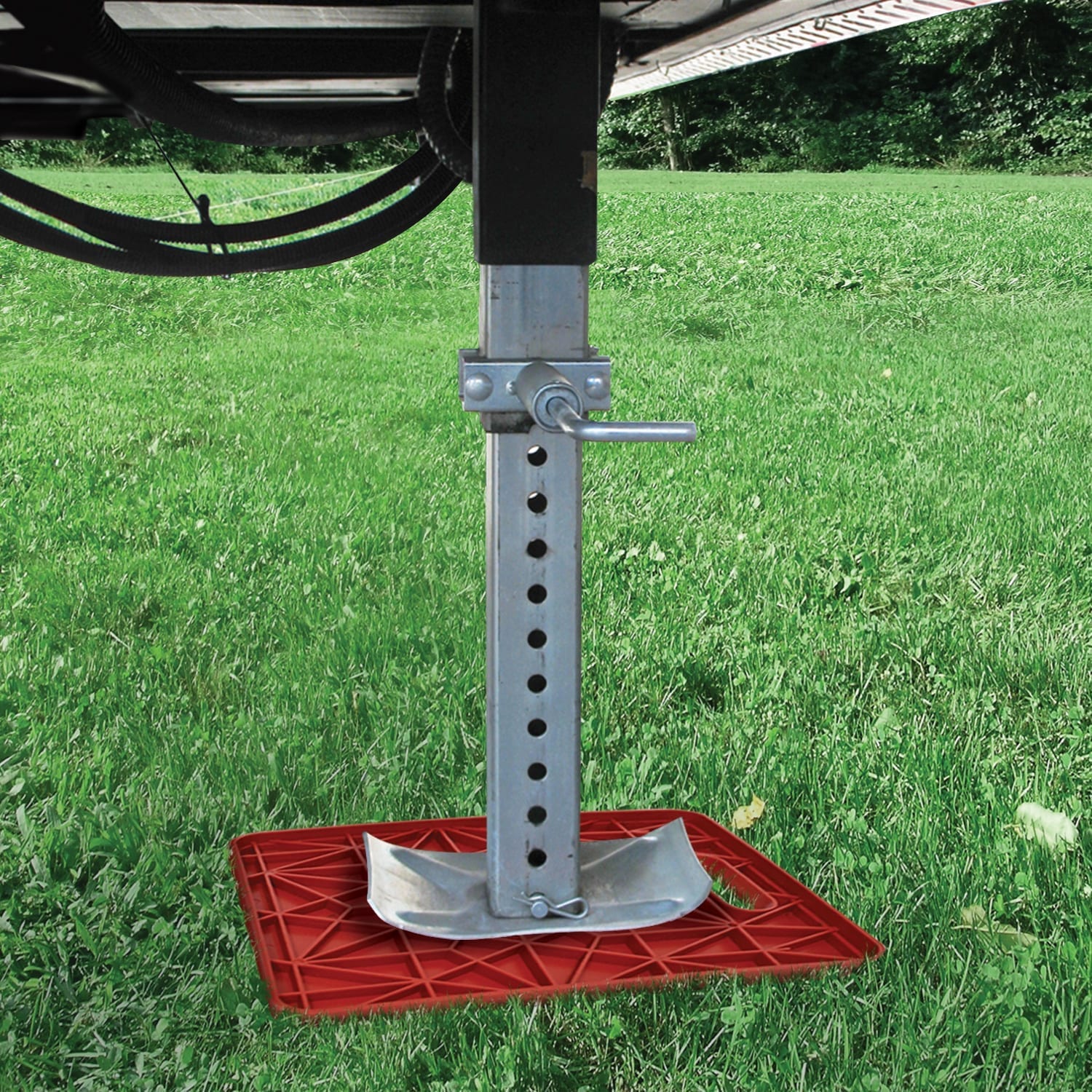 Valterra | StayPut Stabilizer Jack Pads with Handle | A10-0924 | 2 Pack - Image 2