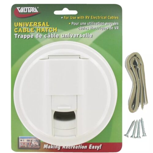 Valterra | Cable Hatch | Universal Round | A10-2130VP | White