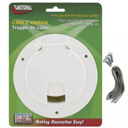 Valterra | Cable Hatch | Large Round | A10-2135VP | White