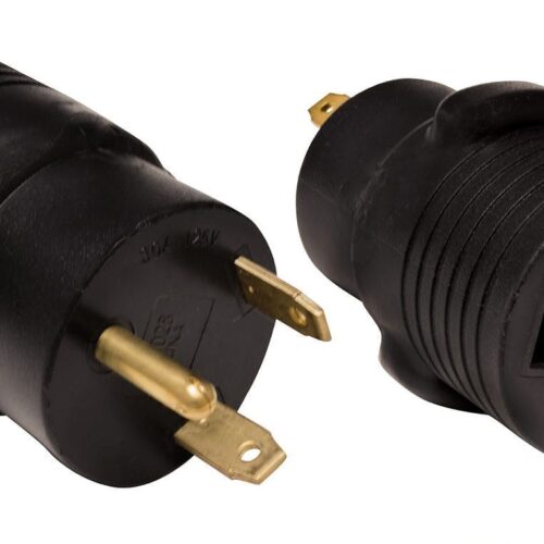 Valterra | 50 Amp Female to 30 Amp Male RV Adapter Plug | A10-3050A
