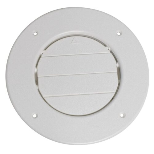 Valterra | 4" Adjustable Spaceport Ceiling AC Vent | A10-3357VP | Round | White