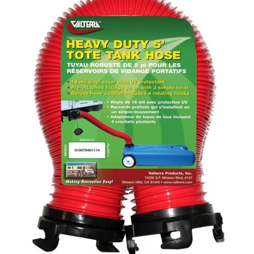 Valterra | Heavy Duty Tote Tank Hose | D04-0111 | 5'