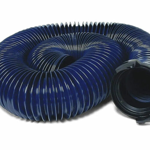 Valterra | Quick Drain Sewer Hose | D04-0121 | 20' | with Straight Hose Adapter D04-0121