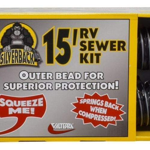 Valterra | Silverback RV Sewer Hose Kit | D04-0650 | 15'