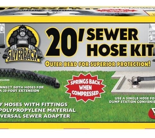 Valterra | Silverback RV Sewer Hose Kit | D04-0675 | 20'