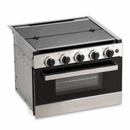 Dometic | Dometic 3-Burner 17" Gas Range | 9610002671 | Built-In | Brushed Stainless Steel